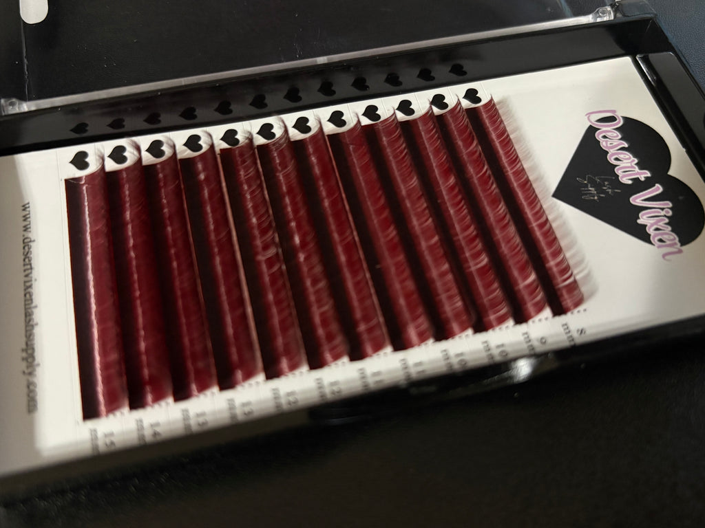 Red Cashmere 12 Row Lash Tray — Final Sale